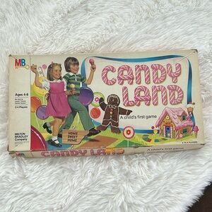 Vintage 1978 Candyland Milton Bradley Board Game